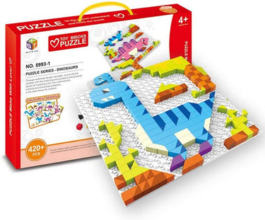 Building Blocks 6 in 1 Dinosaurs Models Bricks
